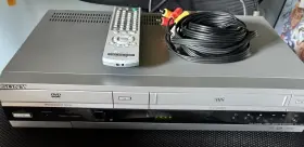 Slv-d261p Sony Slv-261p Vintage Dvd Vcr Combo Hi-fi Stereo Remote Tested Working