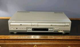 Sony Slv-300p Dvd Player / Vcr Video Cassette Recorder - Model #slv-d300p Vhs Hi-fi