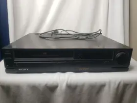Slv-353uc Sony Vcr Vhs Cassette Tape Recorder Black Tested Working No Remote