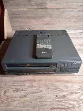 Slv-50 Sony 4 Head Vhs Vcr Remote With Flying Erase Tested Works Great