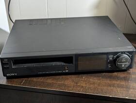 Sony Slv-585hf Vcr 4-head Hi-fi Vhs Video Cassette Recorder No Remote For Repair