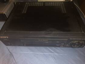 Sony Slv-675 Vcr Slv-675hf Hi-fi Video Cassette Recorder Vhs Player - No Remote