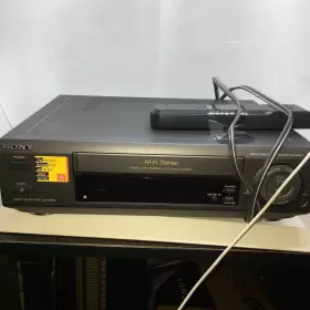 Slv-676hf Sony 4 Head Hifi Stereo Vcr Vhs Player Tested - Working