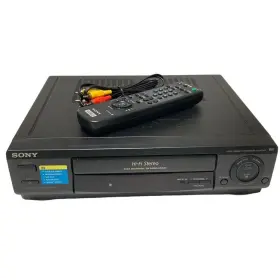 Slv-678hf Sony Slv-678 Hi-fi Stereo 4-head Vcr Vhs Player Recorder Tested With Remote