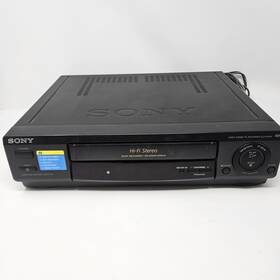 Sony Slv-678hs Hi-fi Stereo Vhs Vcr Player For Parts Repair Power Flashing