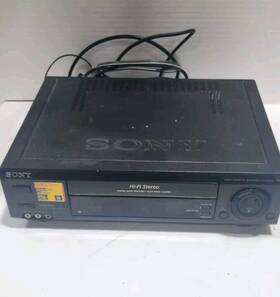 Sony Slv-685 Slv-685hf Vcr Vhs Player Recorder 4-head Hi-fi Stereo Tested Work No Remote