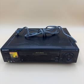 Sony Slv-685hf Tested 4 Head Hi-fi Stereo Vhs Vcr Plus No Remote Works