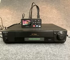 Slv-720hf Sony Vcr Video Cassette Recorder Vhs 4 Head Hi-fi Stereo Without Remote Slv-720hf Sony Vcr Video Cassette Recorder Vhs 4 Head Hi-fi Stereo Without Remote