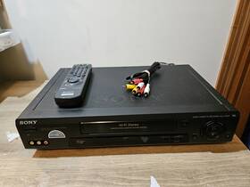 Sony Slv-779hf Vhs Vcr With Remote Tested Works