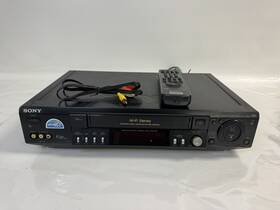 Sony Slv-799hf 4-head Hi-fi Stereo Vhs Vcr Plus And Remote Works