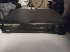 Sony Slv-900hf 4-head Hifi Vhs Vcr Video Cassette Recorder Adaptive Picture