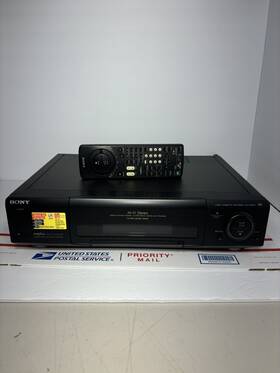Sony Slv-960hf Vhs Player Vcr Video Cassette Recorder With Remote Av Grade A