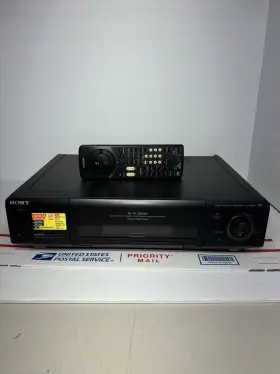 Slv-960hf Sony Vhs Player Vcr Video Cassette Recorder With Remote Av Grade A