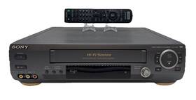 Sony Slv-ax20 Vcr 4 Head Hifi Vhs Video Cassette Recorder Player Remote Tested