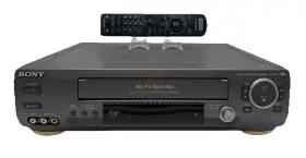 Slv-ax20 Sony Vcr 4 Head Hifi Vhs Video Cassette Recorder Player Remote Tested