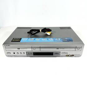 Sony Slv-d201p Vcr Vhs Player Recorder 4 Head Hi-fi Stereo Tape Works Great