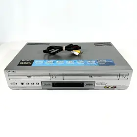 Slv-d201p Sony Vcr Vhs Player Recorder 4 Head Hi-fi Stereo Tape Works Great