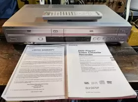 Slv-d370p Sony Slv-d370 Tested And Work Dvd / Vcr Combo Recorder 4 Head W Remote/manual Slv-d370p Sony Slv-d370 Tested And Work Dvd / Vcr Combo Recorder 4 Head W Remote/manual