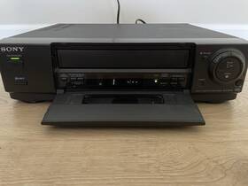 Sony Slv-e210dp Vintage Stereo Vcr Recorder Player Tested Partially Read Desc