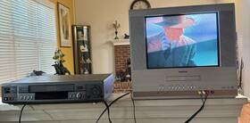 Sony Slv-ed40 Vcr Vhs Multi System 4 Head Sapphire Pal/mesecam/ntsc Vintage Rare