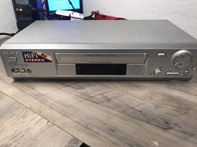 Sony Slv-ed818me Vhs Multi System Pal/mesecam/ntsc/ Vcr Video Recorder For Parts