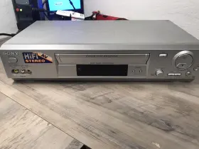 Slv-ed818me Sony Vhs Multi System Pal/mesecam/ntsc/ Vcr Video Recorder For Parts