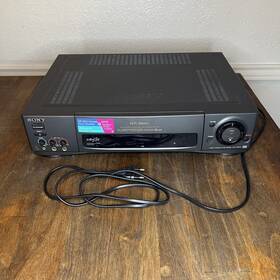 Sony Slv-k872 Video Cassette Recorder Vcr Karaoke No Remote Tested