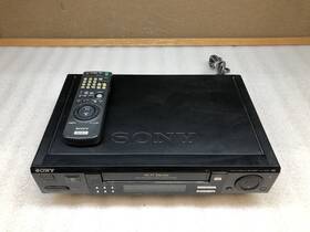 Sony Slv-m10hf Hi-fi Stereo Vhs Vcr Player Recorder Remote Incl