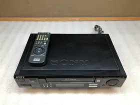 Slv-m10hf Sony Hi-fi Stereo Vhs Vcr Player Recorder Remote Incl