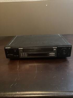 Sony Slv-m20mf Hi-fi S-vhs/vcr. Tested And Working. With Cords No Remote