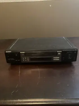 Slv-m20mf Sony Hi-fi S-vhs/vcr. Tested And Working. With Cords No Remote