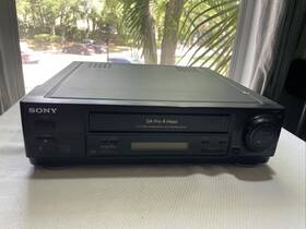 Sony Slv-n20 4 Head Vcr Vhs Player Recorder Plus Tested Working