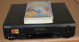 Slv-n360 Sony Vcr Excellent Working Vhs Player