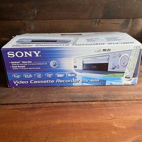 Sony Slv-n88 Video Cassette Recorder Model Open Box With Remote And Manual Vcr Hi-fi