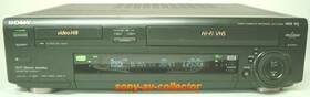 Sony Slv-t2000 Pal Hi8 8mm Vhs Svhs Dual Vcr Deck Player Recorder