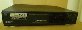 Sony Slv-x700 Vcr Muti System Inch Turns On/ Not Tested