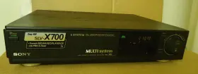 Slv-x700 Sony Vcr Muti System Inch Turns On/ Not Tested