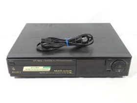 Slv-x800 Sony Multi System Vhs Vcr Pal Secam Ntsc - No Remote Tested And Working