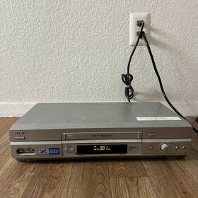 Sony Slvn750 Slv-n750 4 Head Hifi Vhs Video Cassette Recorder Player No Remote Tested