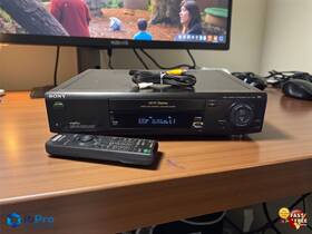 Sony Slvn775 Slv-775h Vcr Vhs Hi-fi Video Cassette Recorder Player Remote Cable Serviced