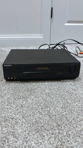 Sony Spv-n50 Vintage Vcr Slv-n50 Vhs Player . Rca Cable Included Tested And Working