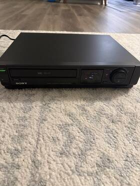 Sony Svo-1550 Stereo Videocassette Recorder Tested Works