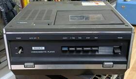 Sony Vp-3000 Read Rare Vintage Portable U-matic Videocassette Player