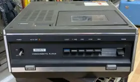 Vp-3000 Sony Read Rare Vintage Portable U-matic Videocassette Player