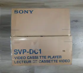Svp-dc1 Sony Vp-dc1 Car Video Cassette Player