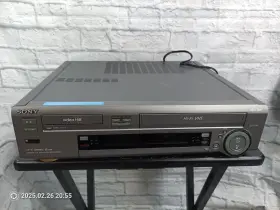 Wv-h5 Sony Hi8 8mm Video Cassette Deck Player Vhs Vcr For Repair Us Shipper