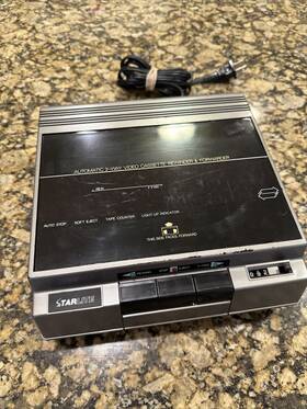 Starlite Rw-100 Star Lite Two Way Vhs Vcr Tape Video Cassette Rewinder