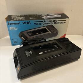 Stewart St-22a Vintage Vhs Automatic Video Cassette Rewinder Works