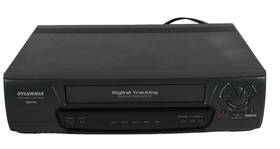 Sylvania 2820lv Vhs Video Cassette Recorder Player Lv2820lv Tested Works