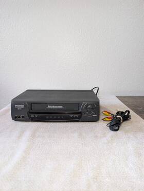 Sylvania 2860lv Vintage Vcr Model Vhs Player Tested Working No Remote